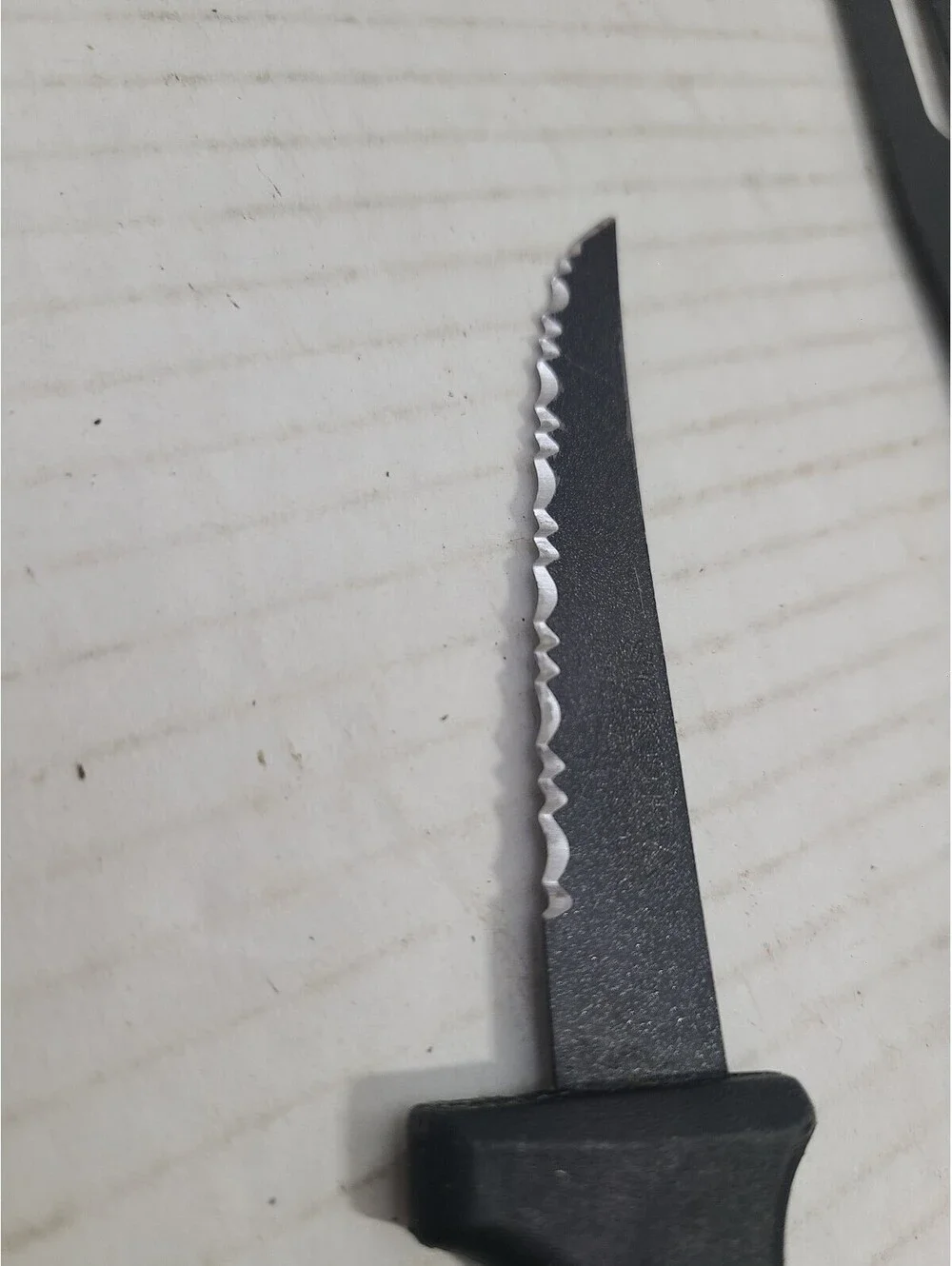 Vintage Sukura 10 Piece Knife Lot - Matte Black Stainless